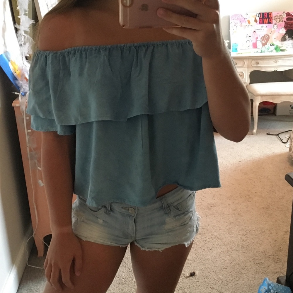 off shoulder top